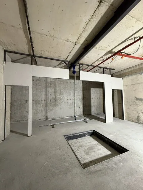 Wall lining preparation and open mounting pit — Eskişehir
