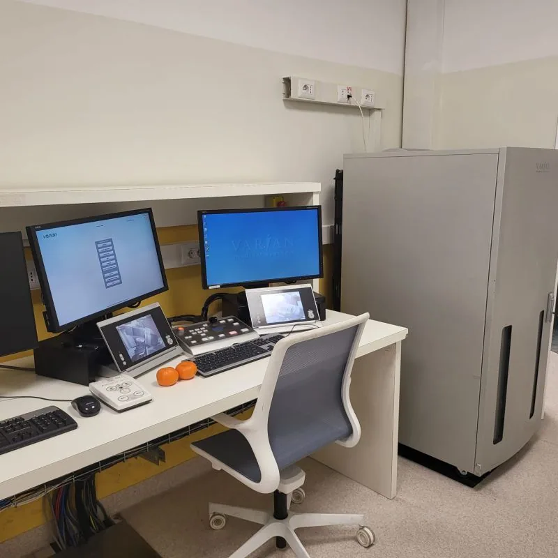 Control console and technical cabinets — INI Group Hospital, Rome, Italy