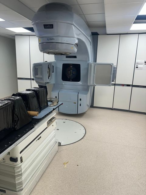 Front view of the LINAC — Argenteuil