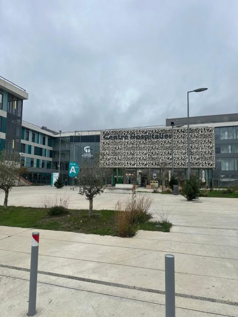 Exterior of the hospital building where the project took place — Carcassonne